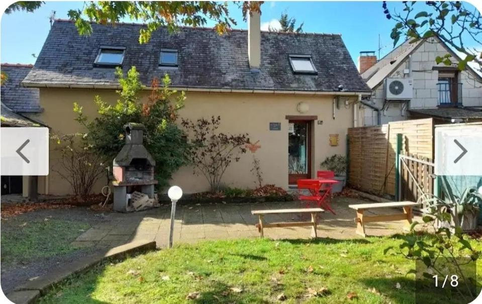 Charmante Maison Pres Des Bords De La Loire Beaufort-en-Vallée Exterior foto